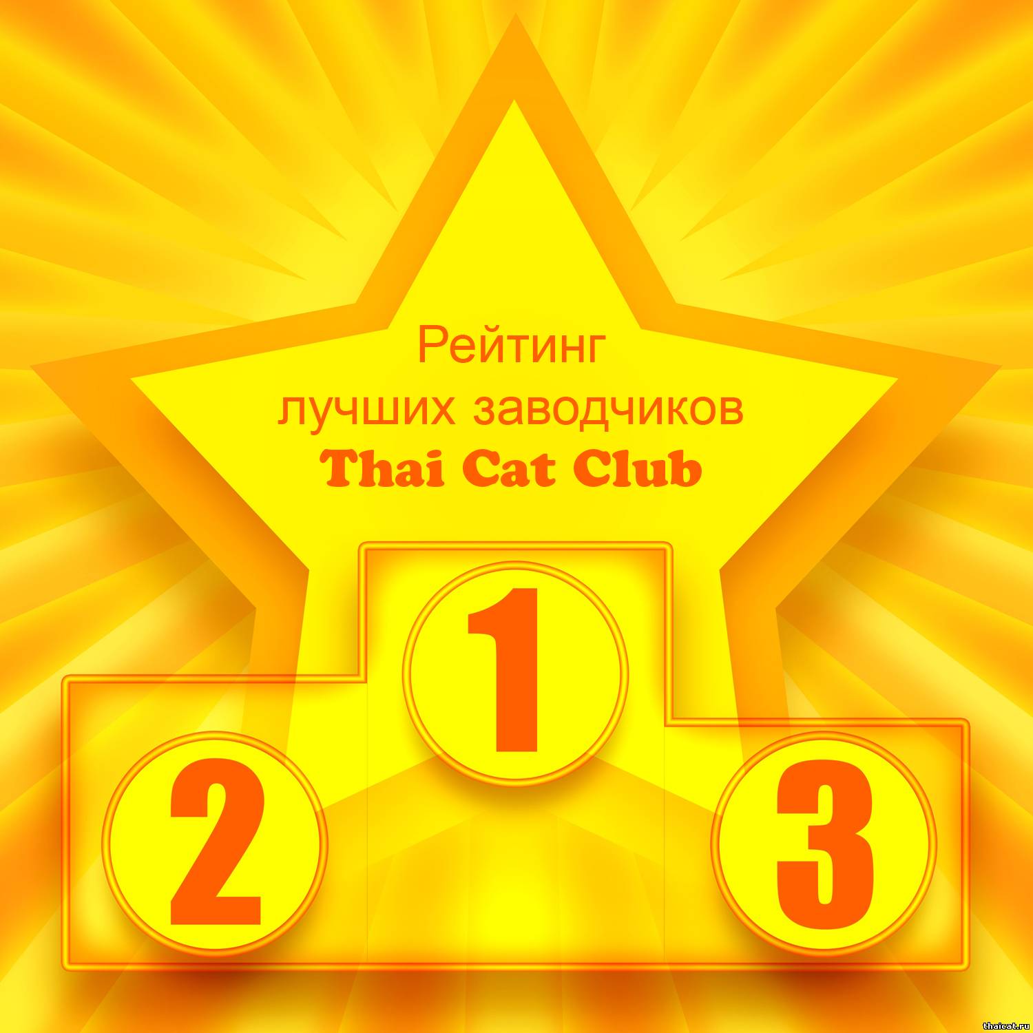 Рейтинг лучших заводчиков Thai Cat Club