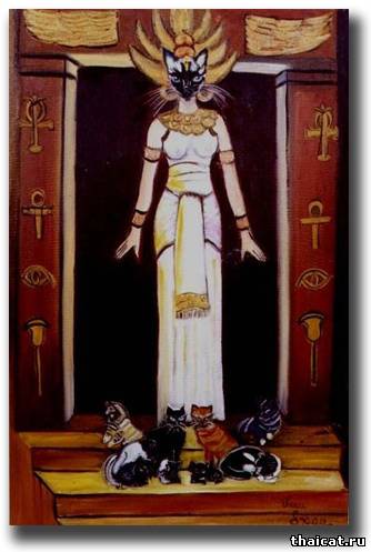 Вера Лусия Эмерим. Богиня Баст и священные кошки