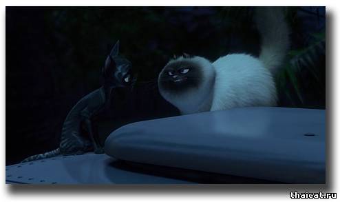 Котяра в мультфильме Вольт