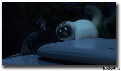 Котяра в мультфильме Вольт