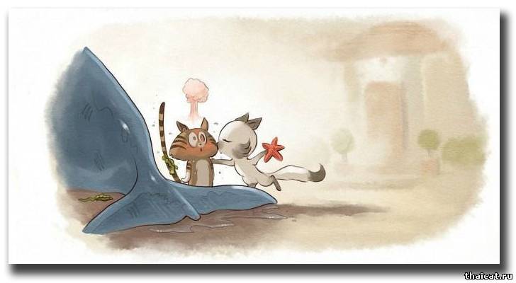Комикс про кошку