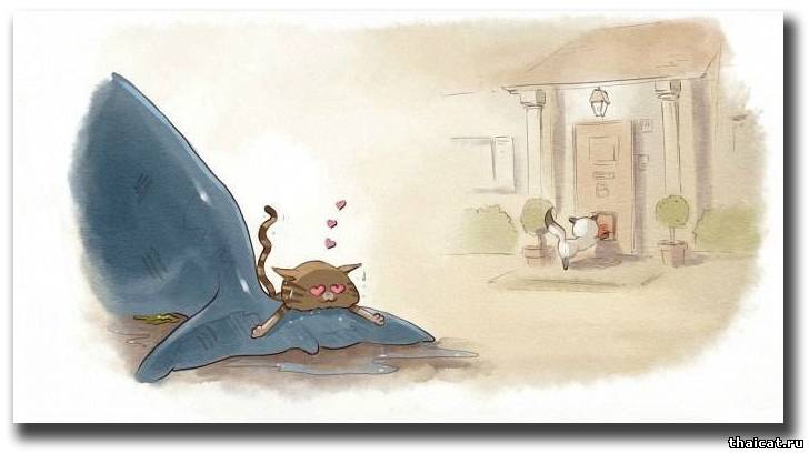 Комикс про кошку