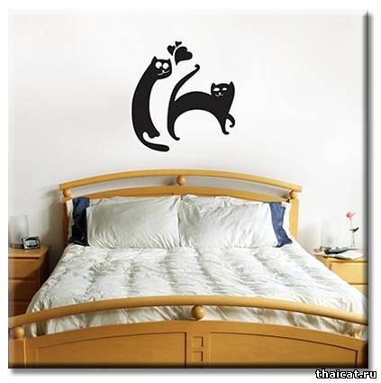 Смешные наклейки с кошками