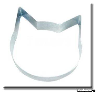 Форма для печенья «кошка» (резак для вырезания из теста фигуры «кошка»).